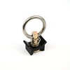 VanEssential Venture L-Track Spring Loaded Adjustable Tie Down Ring -