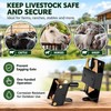 2-Way Farm Gate Latch for Livestock Fences – Heavy-Duty Lockable