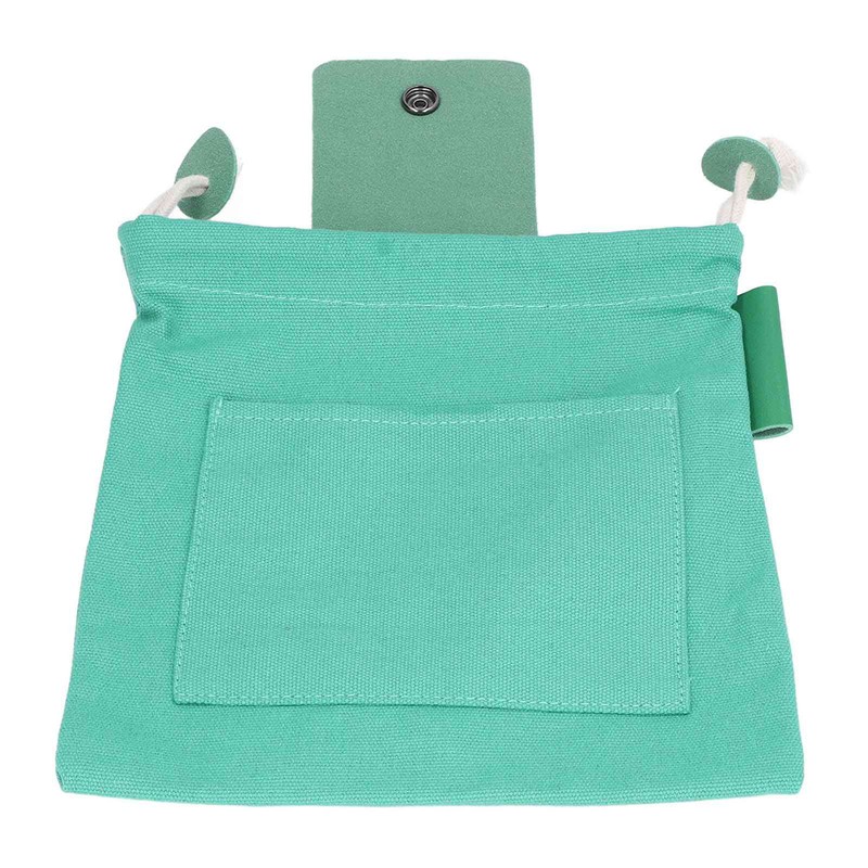 Foraging Bag Large Capacity Durable Canvas PU Leather Wide Application