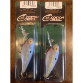 Cotton Cordell 2 Packs Cotton Cordell CC Shad Pearl Shad