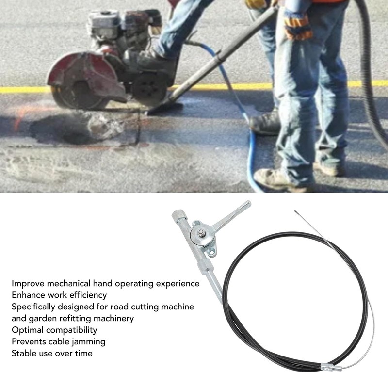 Yuezhongoo Compactor Throttle Switch Pull Cable, Replacement of The Compactor