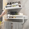 devesanter Shower Shelf, No Drilling, Pack of 2, 40 cm