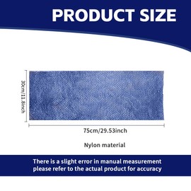 KEWUF Authentischer afrikanischer Netzschwamm lang, african net sponge, dehnbar bis zu 160 cm, zum Baden, Peeling, für glattere Haut, ideal für Spa-Massagen, für Frauen und Männer (Blau)