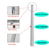 Shoe Horn Long Handle for Seniors,16.5" Long Metal Shoehorns for