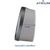 Atrium Modern Design Alarm Clock Analogue Quartz No Ticking with