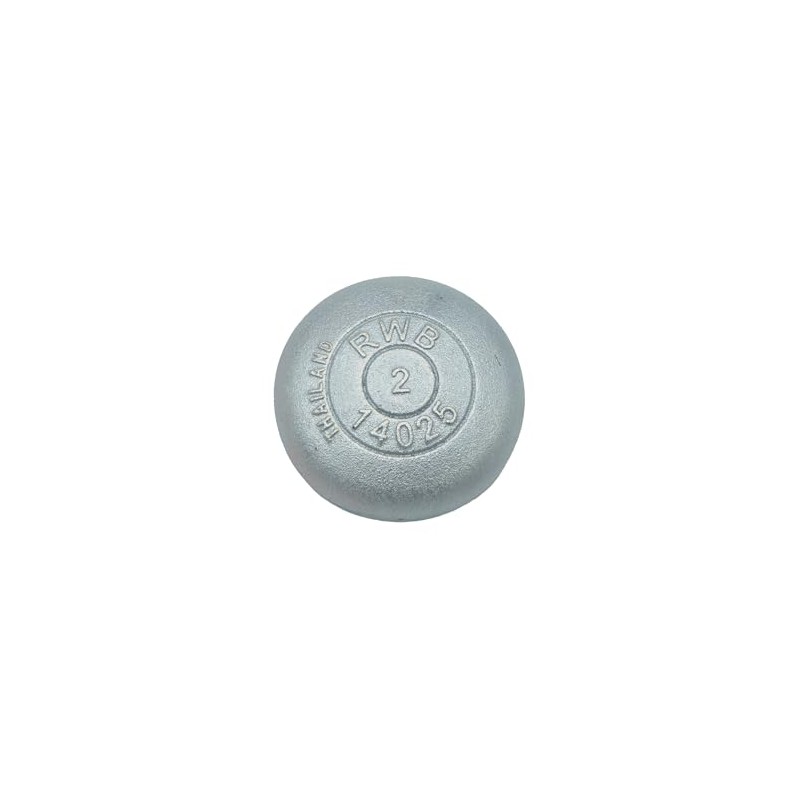 Zinc Plated Cast Iron Mushroom Vent Cap, Female NPT w/Screen