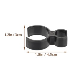 TOYANDONA Cumpleaños 72 Piezas Sostenedor De Botella De Champán Clips De Botella De Champán para Vela Clip De Servicio De Servicio De Botella Clip De Soporte Navidad El Plastico Niño