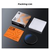 K&F CONCEPT 82mm Star Filter 6 Points Cross Short Ray