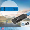 valonic ANT - Short Lashing Strap, Padded, 4 Pieces, 2.5