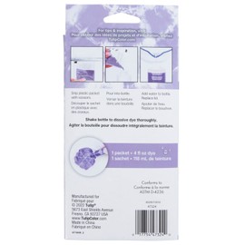 Tulip One-Step Tie-Dye Kit Dye Refill Packs, Lavender