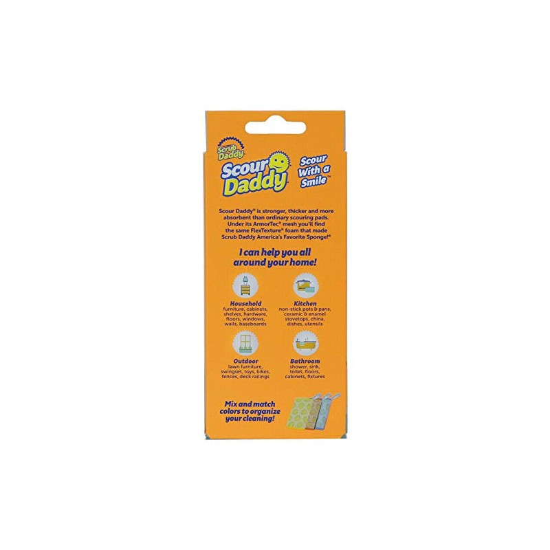 Scour Daddy Heavy Duty Sponge For Household 3 pk
