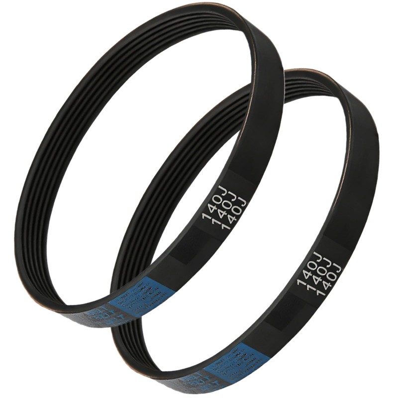 2pcs 140J6 Planer Drive Belt 5140055-59 Replacement V Belt for