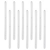 10 Pack Drawer Runners 298mm Drawer Slides White Plastic Cabinet