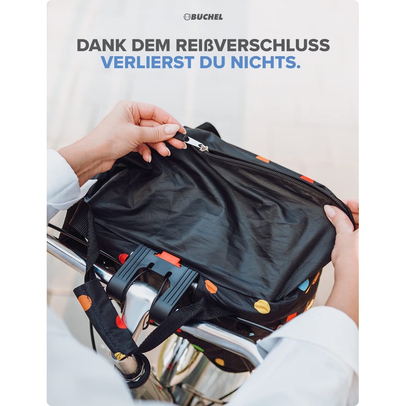Büchel 81517018 Unisex Adult Bicycle Handlebar Bag with Express Click