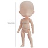 PVC Children Sketch Dolls Q Version Flesh Mini Joint Model