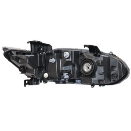 Front Halogen Headlight Assembly Compatible Left Side Driver Head Lights Direct Replacement Headlamps Perfect Match Car Assy Set for Honda Accord 2018-2020 Models (Left)