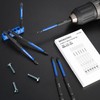 WORKPRO 6pcs PH2 Impact Phillips Screwdriver Bit Set, S2 Professional