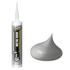 Titebond WeatherMaster Metal Roof Sealant 62611 Silver 9.5 fl oz.