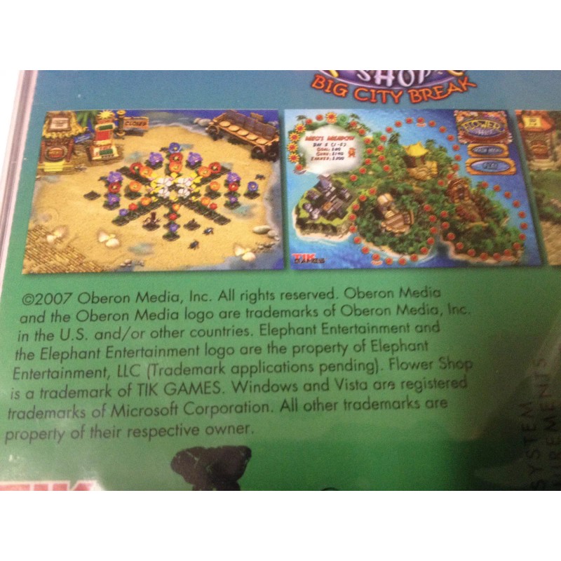 FLOWER SHOP : BIG CITY BREAK, PC