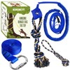 HOKINETY Dog Hanging Bungee Tug Toy: Interactive Tether Tug-of-War for
