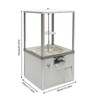 25-Cent Capsule Vending Machine, Commercial Large Capacity Gumball Machine Capsule