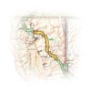 Pacific Crest Trail: Shasta and Lassen Map [Castle Crags to