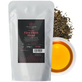 Darjeeling Tea Loose Leaf - Natural First-Flush Indian Black Tea Leaves - Sweet Fruity & Muscatel with Subtle Orange Blossoms Notes - Easy to Brew Darjeeling Tea by The Tea Makers of London