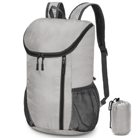 ZOMAKE Folding Backpack, 6.9 gal (20 L), Lightweight, Compact, Compact, Outdoor Backpack, Waterproof, Eco Backpack, Portable Backpack, Mountain Climbing, Camping, Travel, Sports, Disaster Prevention,