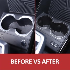 JONKOKO ABS Centre Console Cup Holder for X1 U11 2023-2024 Car Cup Holder Expander Storage Box, Water Cup Holder Interior Accessories