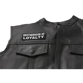 Brotherhood of Loyalty Patch - 4x1.5 inch. Embroidered Iron on Patch (P4764)