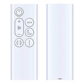 TCNOUMT Cleaning Fan Replacement Remote Control Suitable for Dyson Air Purifier Cool Gen1 TP10, White