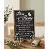 Welcome Home Sign - Bless This Home Within This House,