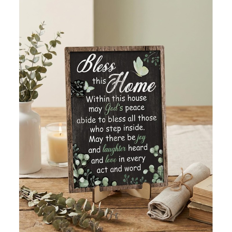 Welcome Home Sign - Bless This Home Within This House,