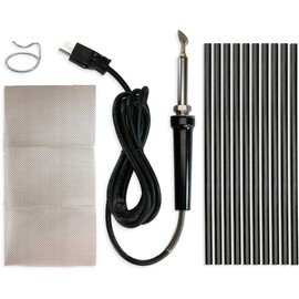 Poly Welder Pro 200 Watt Plastic Repair Kit (Black)