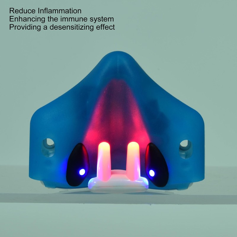 Red LED Light Device for Nose 15 Pulse Mode Hot