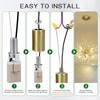 G9 Socket,Ceramic G9 Bulb Lamp Holder,G9 Bi-Pin Light Socket with