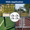Aluminum Chain Link Fence Gate Corners for 1-3/8" x 1-3/8"