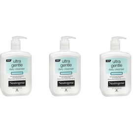 Neutrogena Ultra Gentle Cleanser 12oz (3 Pack)