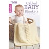 Leisure Arts Cabled Baby Blankets Crochet Book, Crochet Book, Crochet