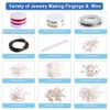 Jewelry Making Kit, 1960 pcs, Supplies Includes Beads, Instructions, Findings,