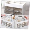 MAGICLULU Multi-function Transparent Drawer Storage Box for Makeup Cosmetics Stationery