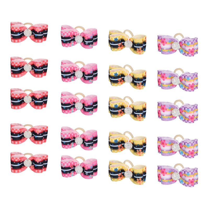 Pet Dog Hair Bows Stylish Cute Convenient Pet Bow Head