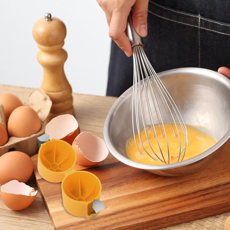 BAISEBAOFU Egg Peeler Easy Shell Egg Opener Egg Cracker Tool