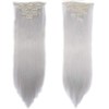 Clip-in hair extensions, 8 wefts like real hair, straight