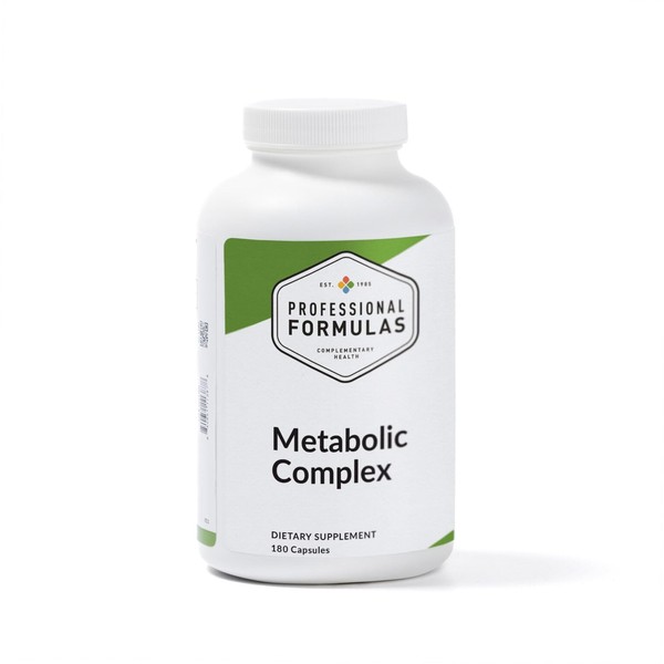Professional Formulas Metabolic Complex - 180 Capsules - Essential Nutrient