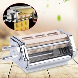 FIKNEE Stainless Steel Ravioli Maker, Ravioli Maker Ravioli Cutter Attachment Kitchen Aid Tool For Stand Mixer Dumpling Maker Pasta Wrapper Pastry Dough Cutter