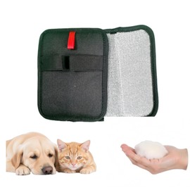 MeetLufly Pet Hair Removal Glove,Electrostatic cat Hair Remover,Re-Used Dog Hair Remove Gloves,Suitable for Couch, Furniture, Carpet, car seat,2 PC Update pet Hair Remover Mitten