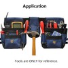 Tool Bag with Belt Multi-Purpose Tool Holder Organiser with 2