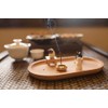 Bombinate Incense Holder Cat Wooden Plate Plate Cute Japanese Beech