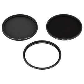 Hoya Digital Filter Kit Including Circular Polarising Filter / ND Filter (NDx8) / HMC-C UV Filter